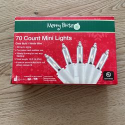 Individual Strands White Mini Lights