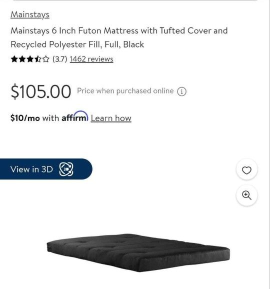 Full Futon Mattress