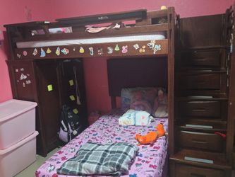 Bunk Bed with Storage :)