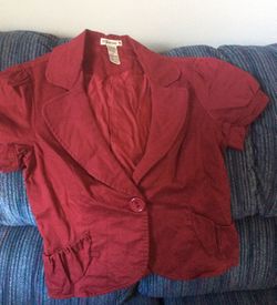 Red Vest. Size Small