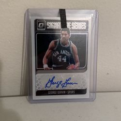Optic George Gervin Auto