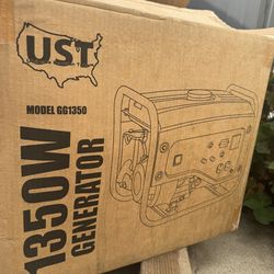Gas generator 1350 watts new 150.00