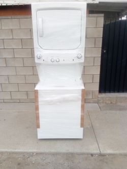 GE stackable gas dryer new model