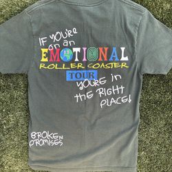 Broken Promises “CREW” Emotional Rollercoaster Tour Tee (Small)