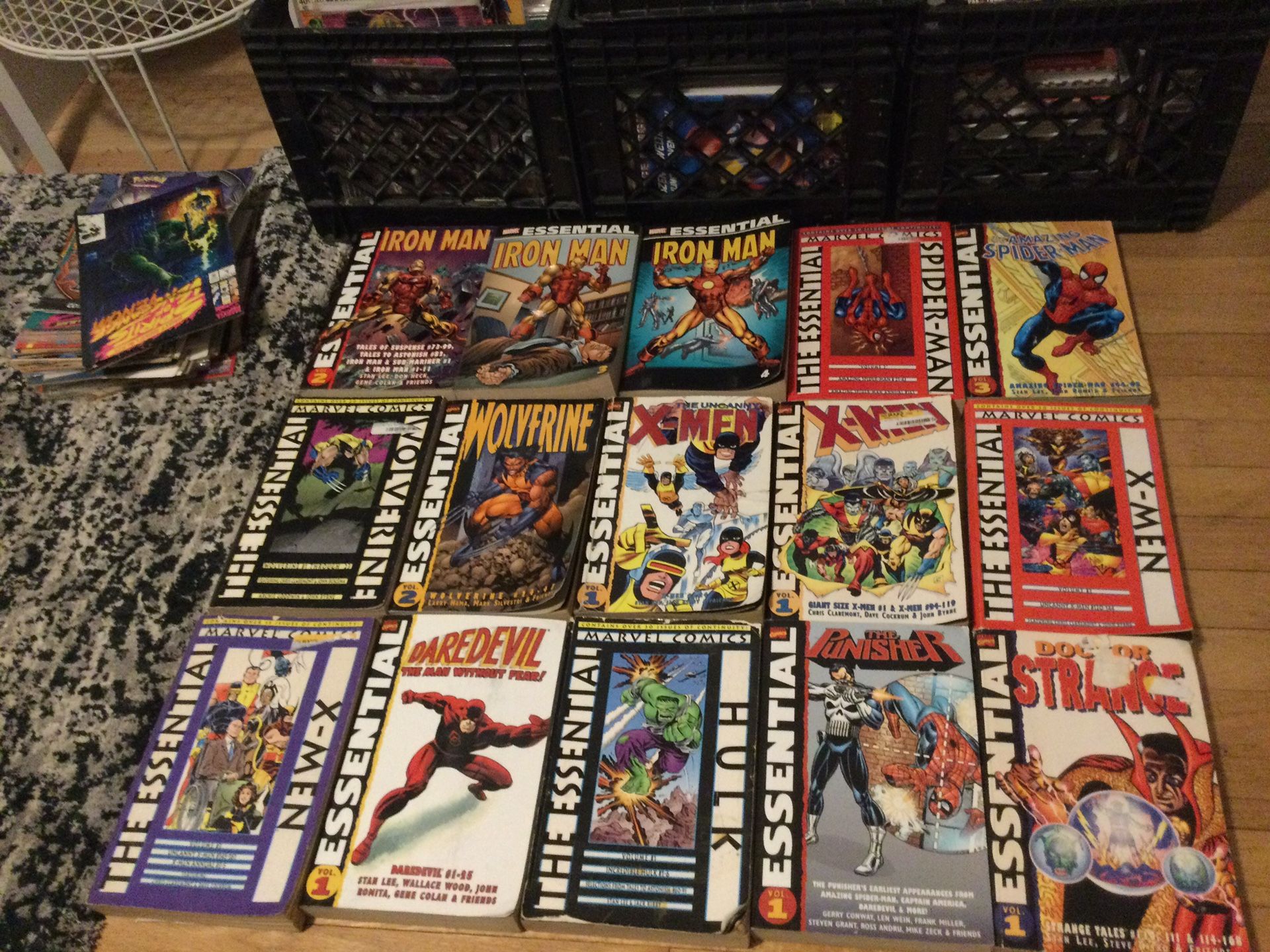 Marvel Essential Comic Books