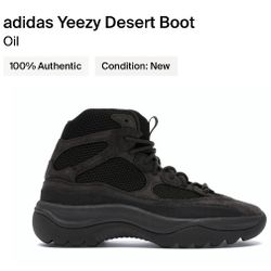 Yeezy Desert Boot Oil Size 5