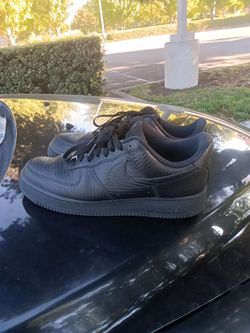 Black carbon fiber Air Force One
