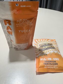 RAW Yucca Soluble + Vegetation Formula Fertilizer Bundle
