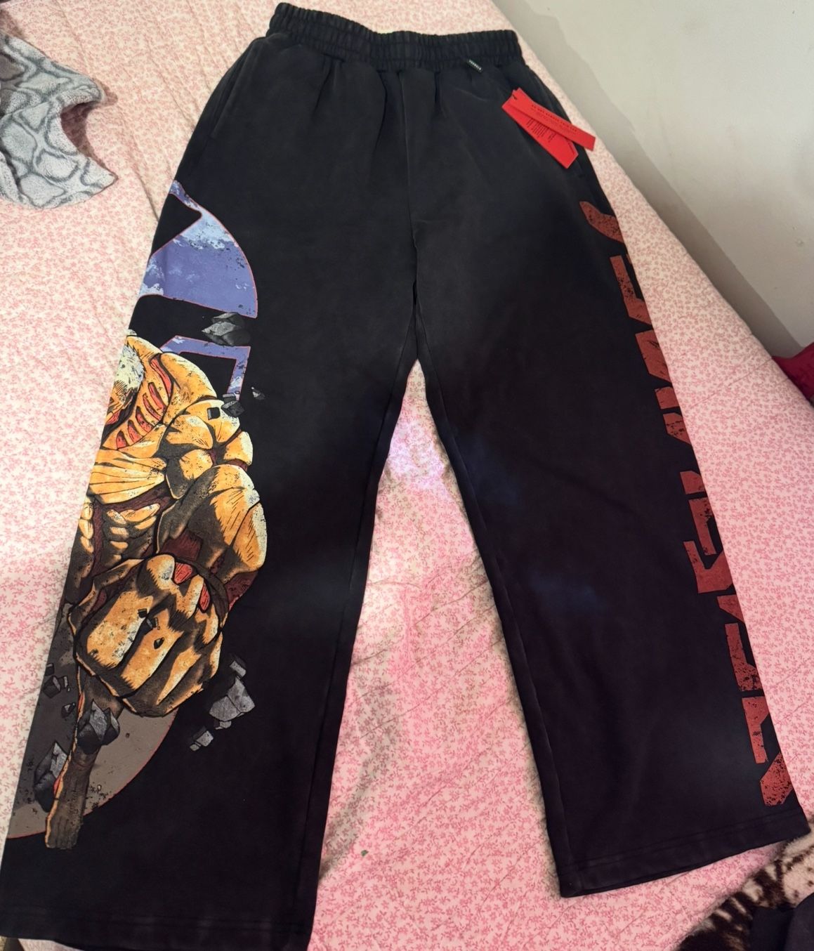 AOT x YLA Baggy Joggers