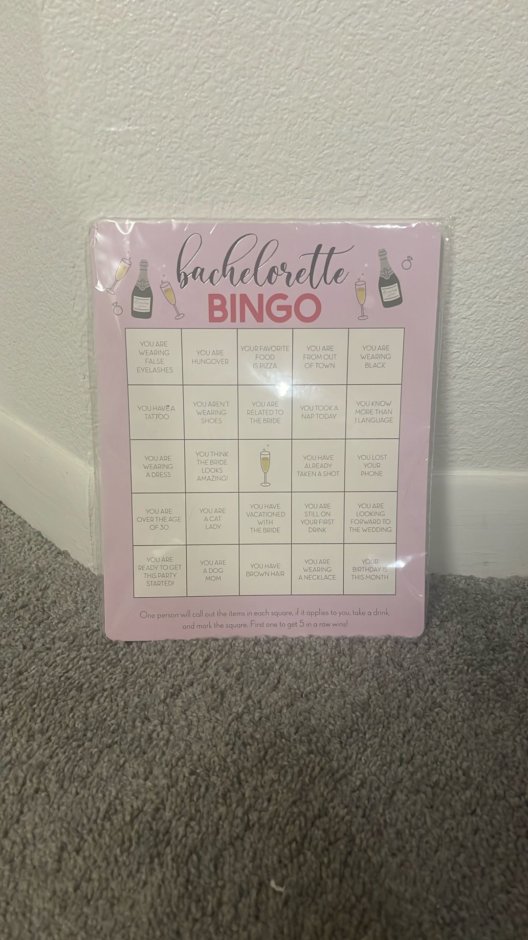 Bachelorette bingo Brand New