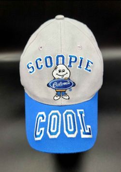 CULVER'S Kids Club Adjustable Baseball Cap - Blue & Gray Scoopie Cool Hat