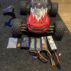 Arrma Kraton 4s With Battery’s And Charger