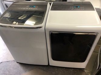 Samsung Washer and Gas Dryer Set