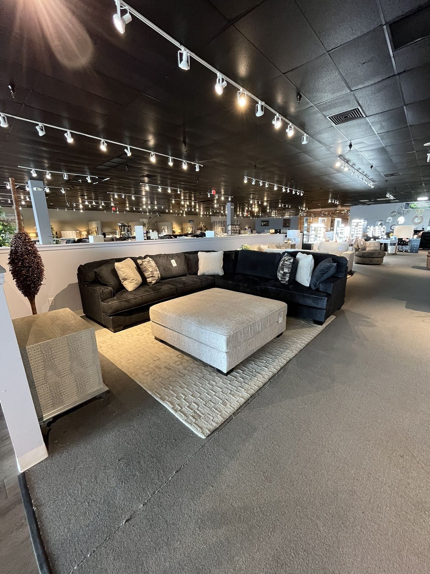 Grey 3PC Sectional Couch