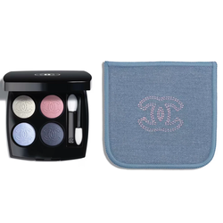 CHANEL Les 4 Ombres Eyeshadow Quad Palette in 19 DENIM JEAN - DENIM COLLECTION