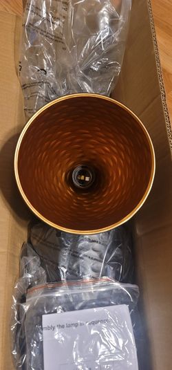 Black and copper tear drop pendant lighting