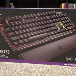 Cooler Master Masterkeys MK750 RGB Mechanical Keyboard - Cherry MX Red Switches