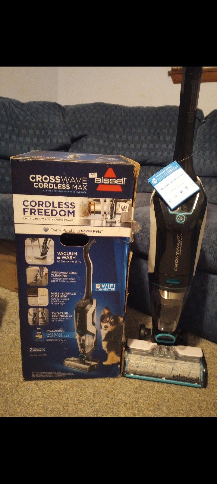 Bissell Crosswave Cordless Max