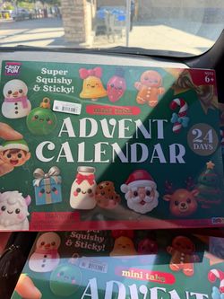 Crazy Fun Mini Taba Squishy Advent Calendar 24 Days