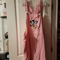 Cute Mickey And Minnie Overalls/Skirt/dress