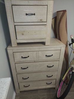 Nightstand and Chest Dresser