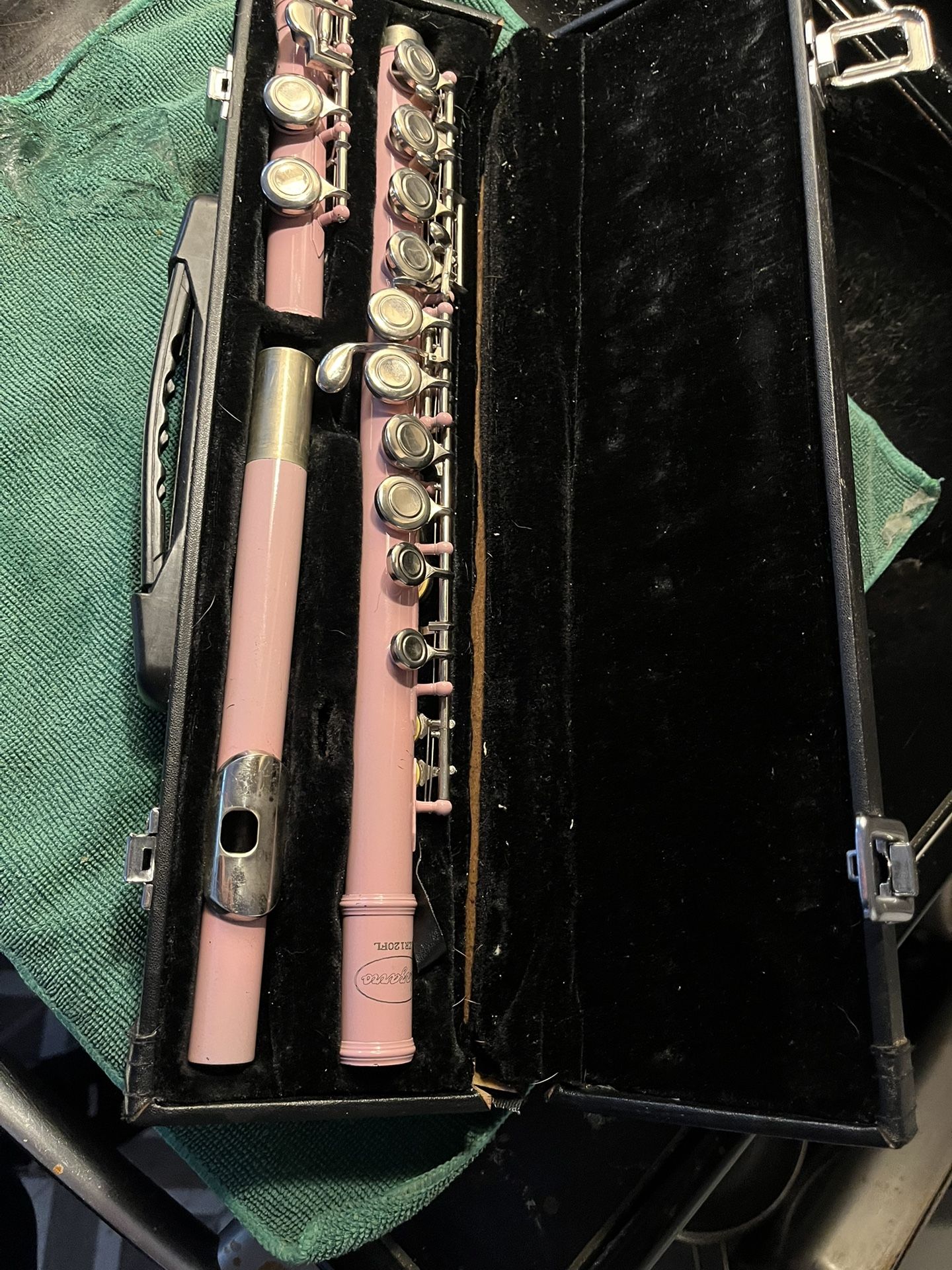 Flute…pink and Silver