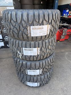 33x12.50r22 Royal Black Tires Nuevas Con 50,000 Millas De Garantía Las 4