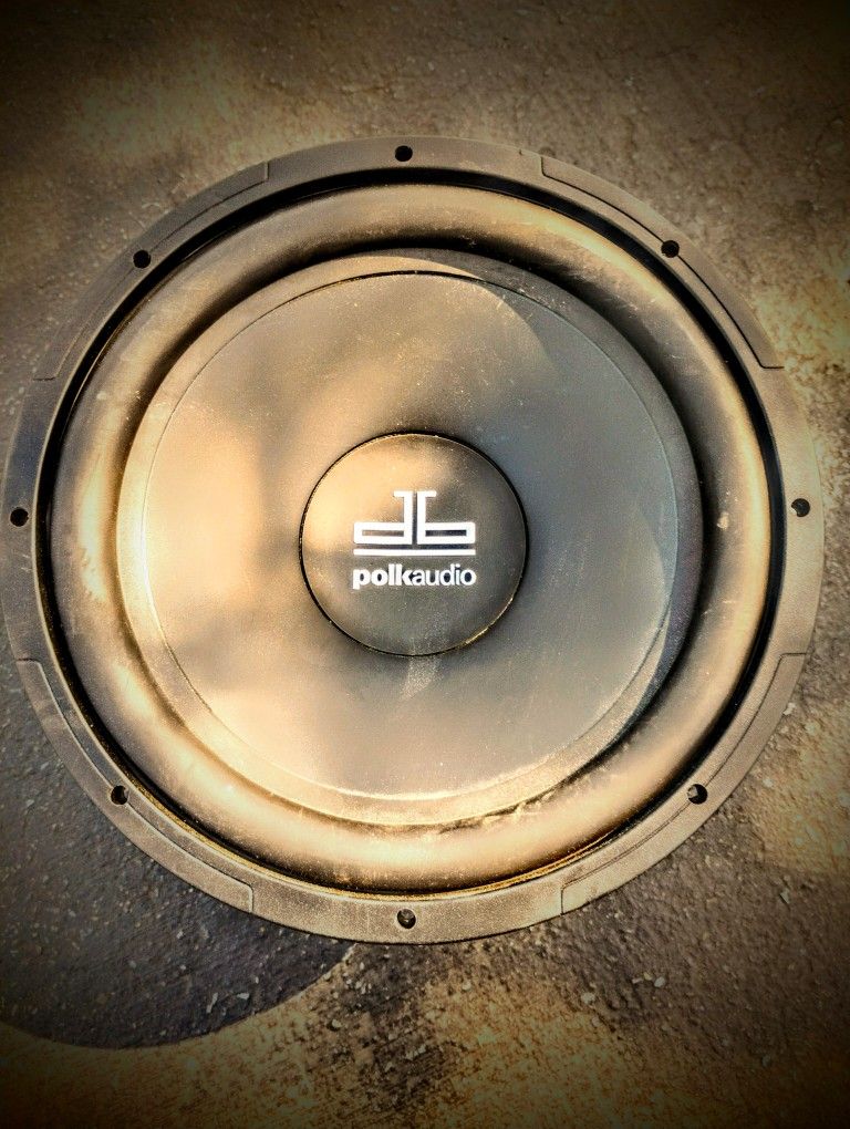 12" Polk audio Subwoofer Speaker