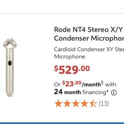 Rode NT4 Stereo mic