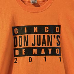 Gildan Ultra Cotton T Shirt: Don Juan’s Mexican Restaurant Cinco De Mayo 2011, L