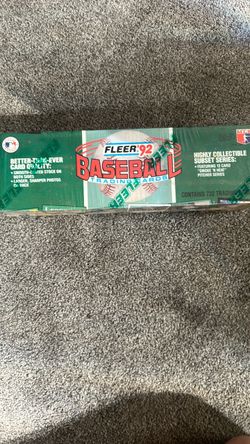 1992 Fleer baseball factory set