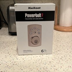 Kwikset Powerbolt 2 Touchpad Keyless Entry Deadbolt