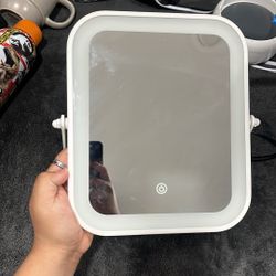 Mirror With Cord For Light 