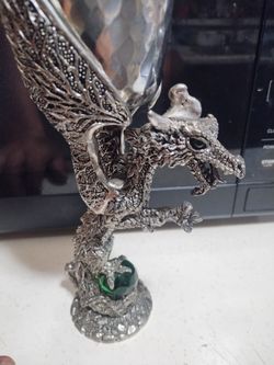 Fellowship Foundry Pewter Dragon Goblet
