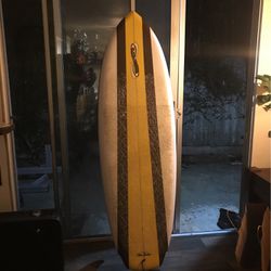 Infinity Surfboards 5’10” Pocket Rocket Channeled Bottom Twin Fin Surfboard 