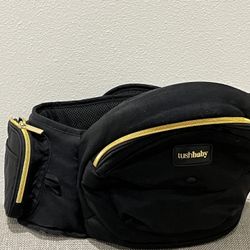 Tush Baby Carrier(black&gold)
