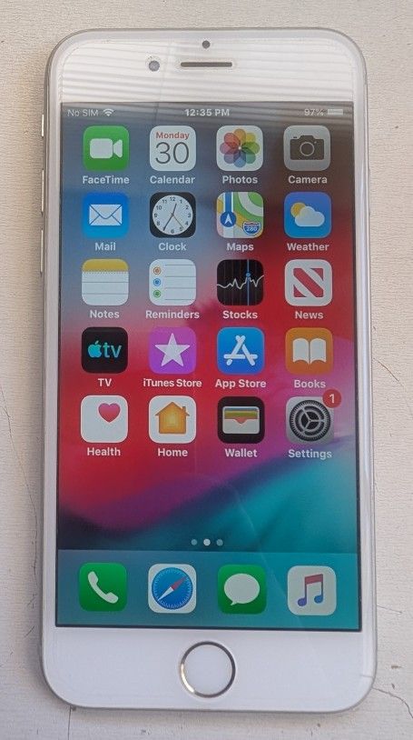 Apple iPhone 6 Silver/White - 64 GB 