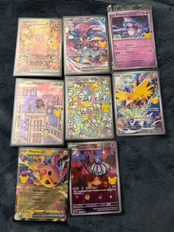 Pokémon TCG 30th anniversary Lot of 8