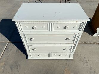West Michigan Furniture Co. Vintage Solid Walnut Dresser  L 38 W 21 H 38