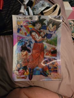 DRAGON BALL "REFLECTIVE" POSTER!