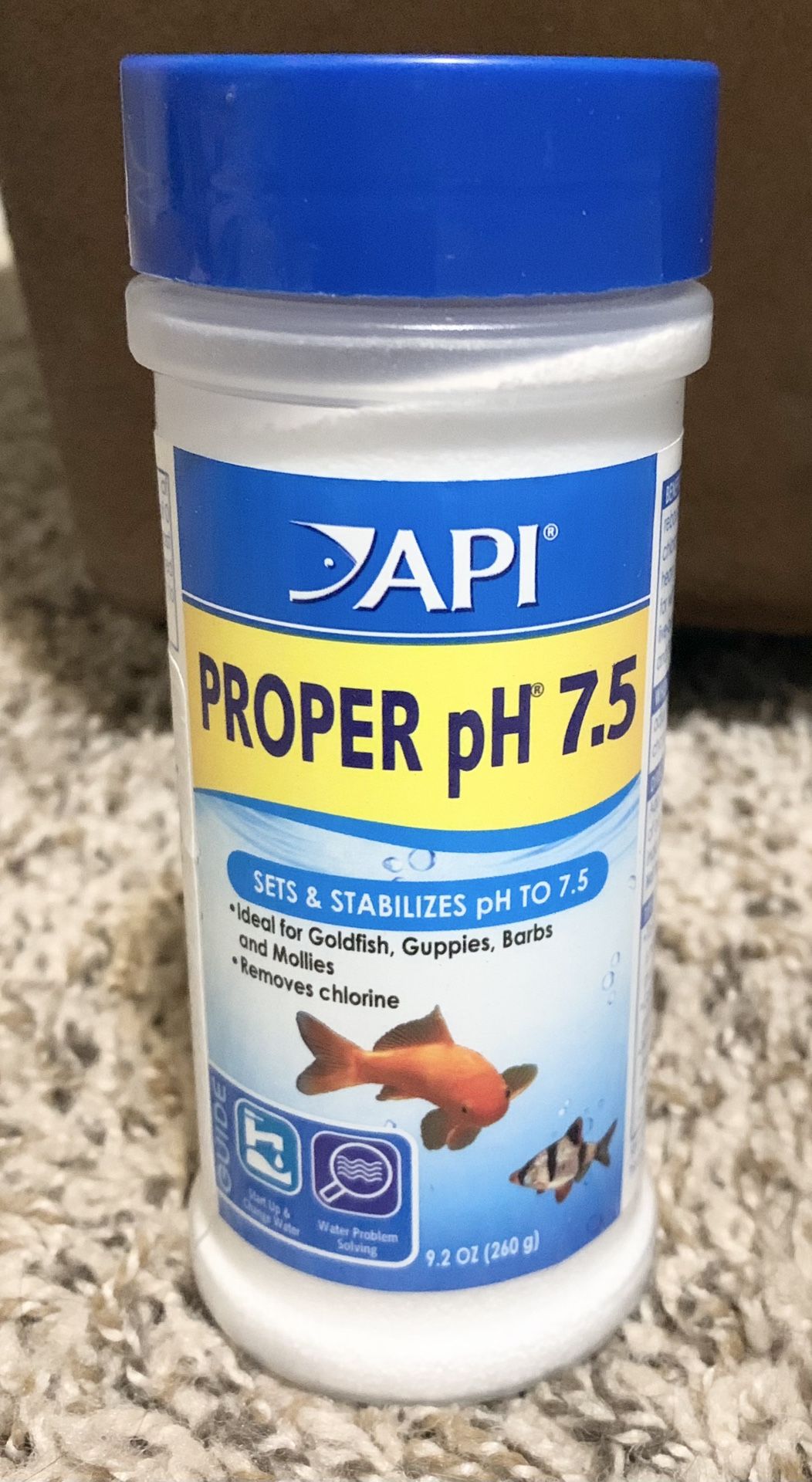 API Proper Freshwater Aquarium Water pH 7.5 Stabilizer 9.2-Ounce Container