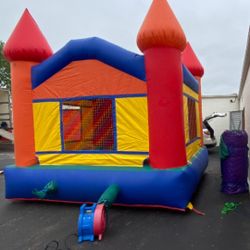 TENT CHAIRS TABLES BOUNCING HOUSE SQUARE BACKGROUND STAND 