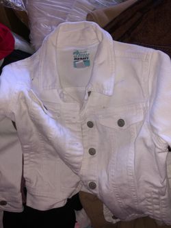Old navy girls jean jacket kids size small