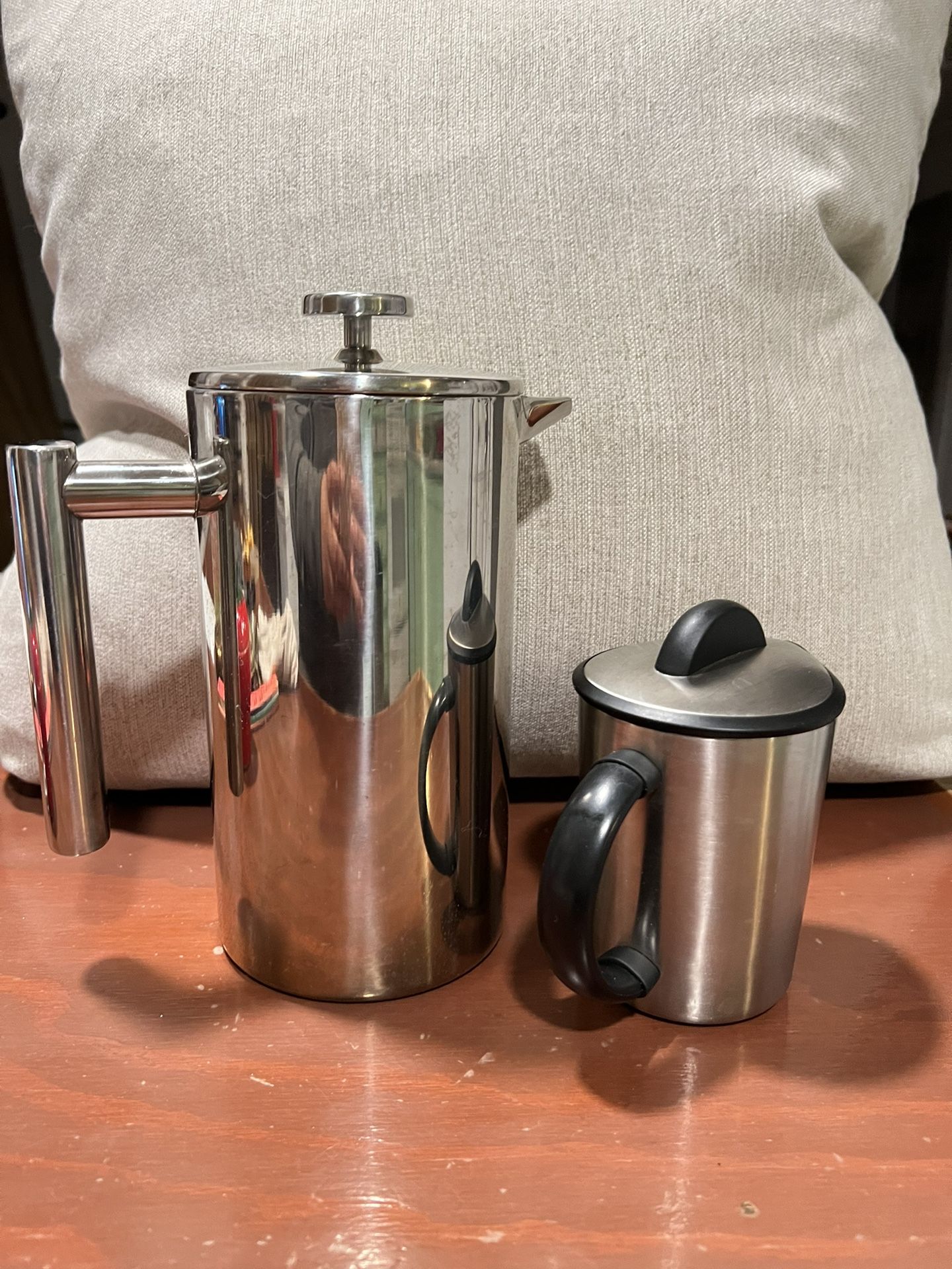 SECURA Stainless Steel  Coffee pitcher  50 oz 5 cups 