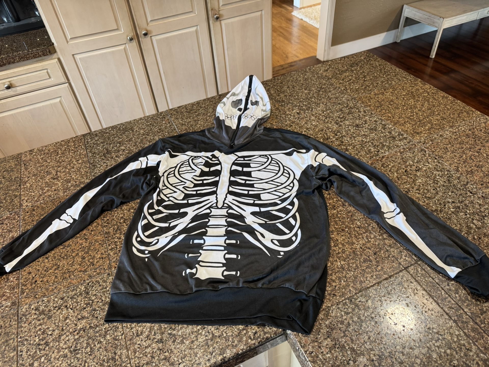 Adult Skeleton Shirt Costume