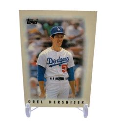 1986 Topps Baseball (MLL) Orel Hershiser #45