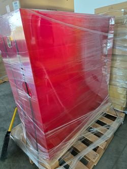 Red Industrial Safety Storage Cabinet
