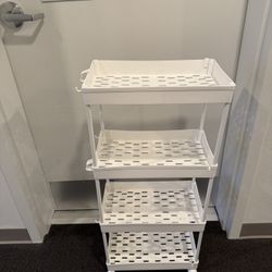 4 Tier Plastic Bath Cart