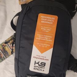 Backpack Dog Carrier W/ Dog Harness