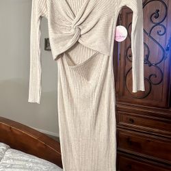 New Dress Ivory Midi